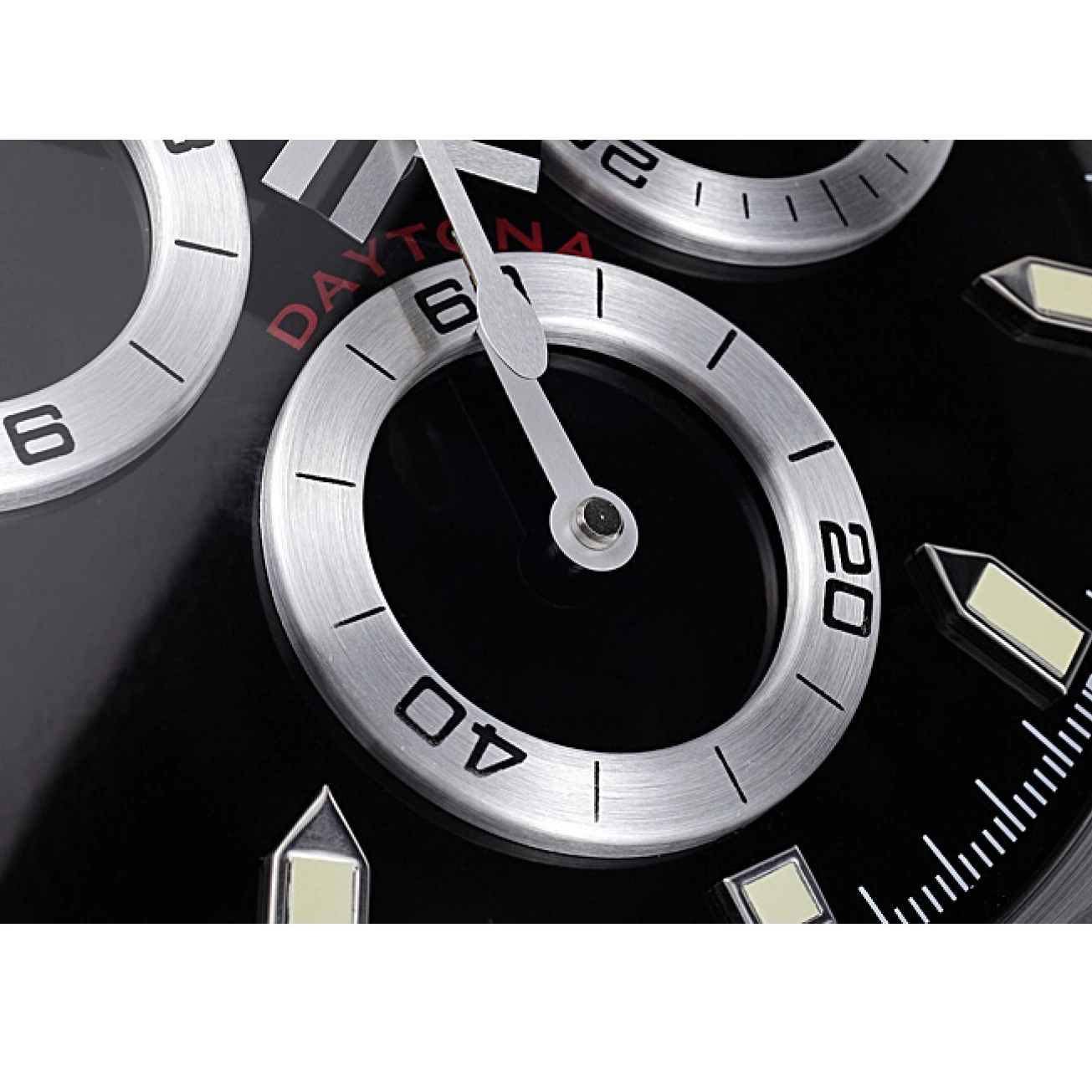 Aaa replica watch Cosmograph Rolex Clock Daytona Wall 621909 Silver-Black 0626